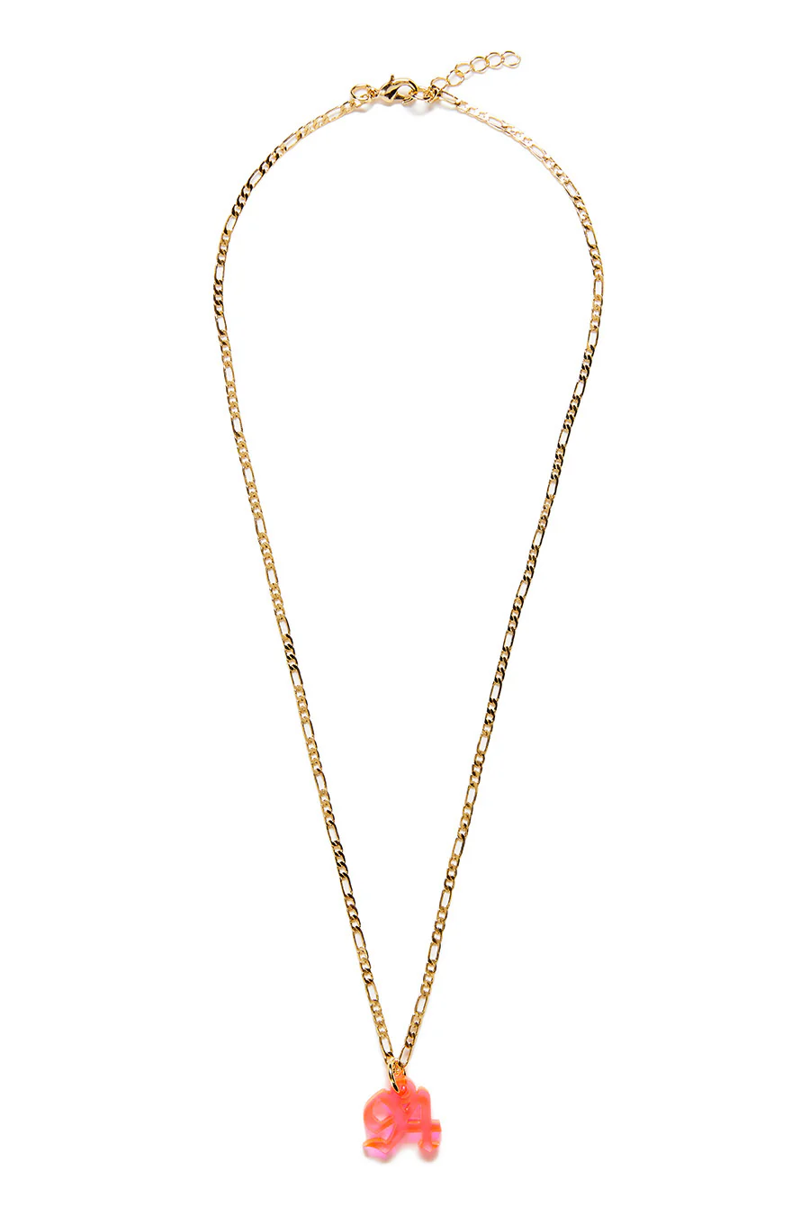 Custom Old English Number Necklace - Image 11