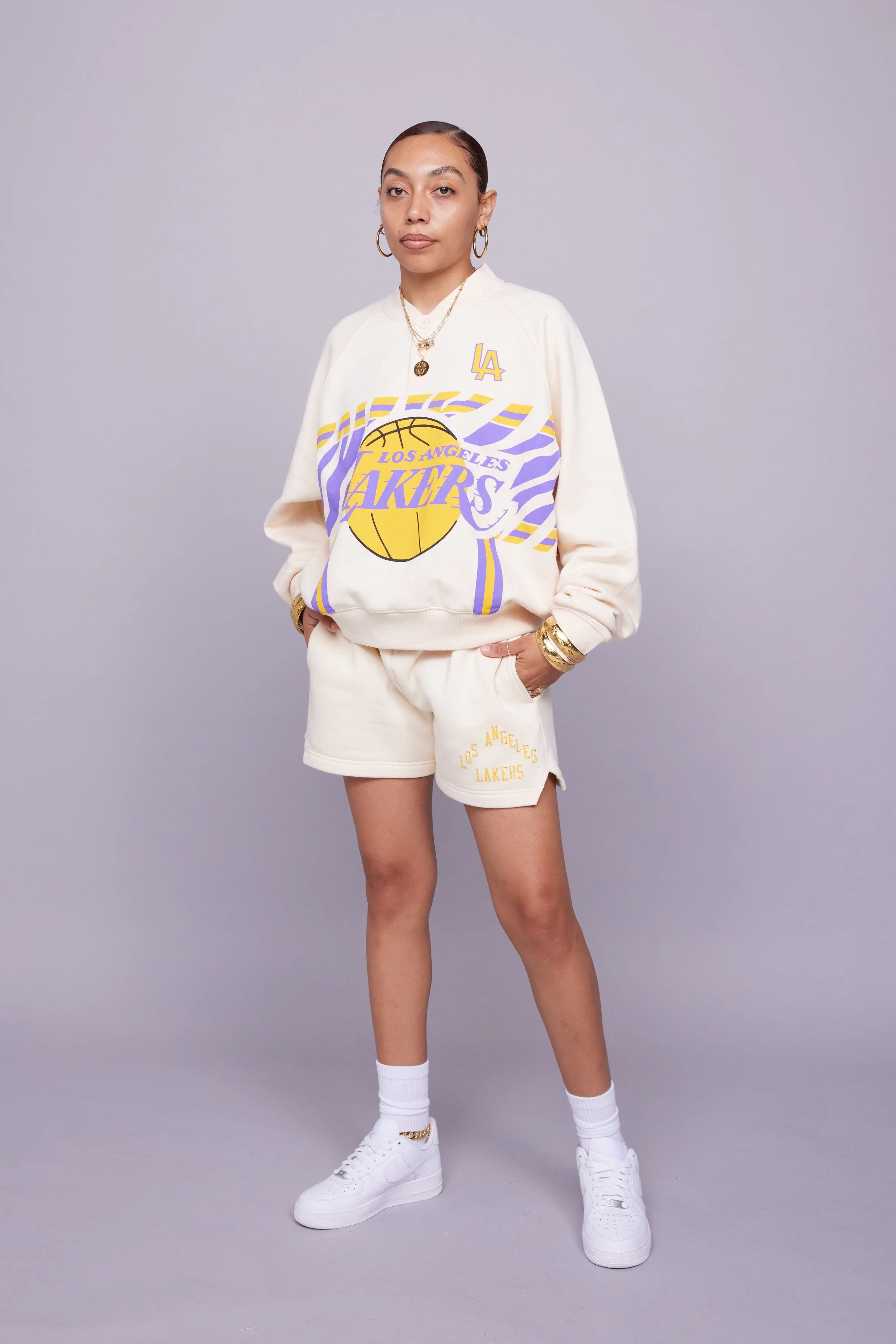 Lakers Fleece Short - Image 2