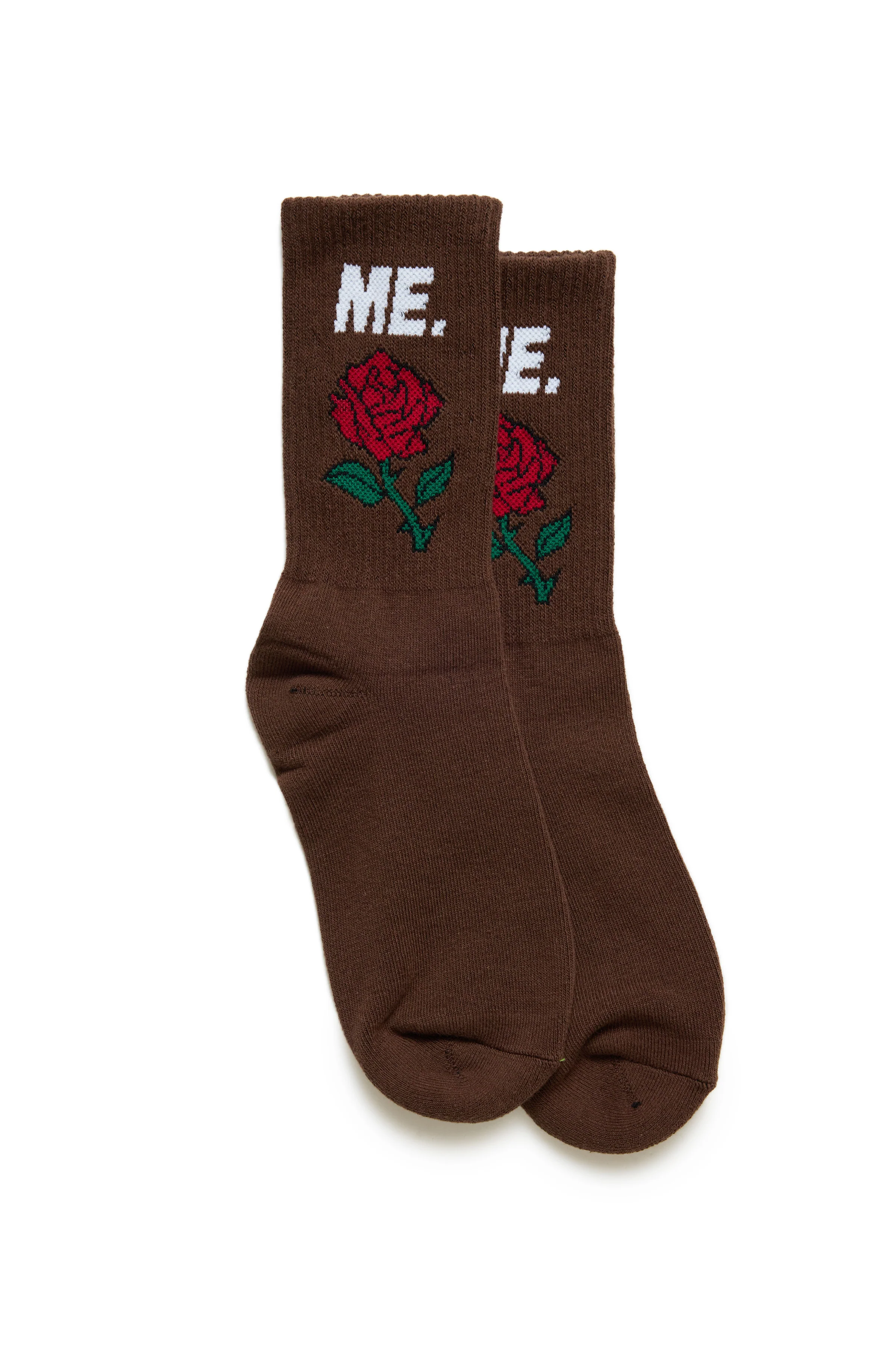 ME. Rose Socks - Walnut