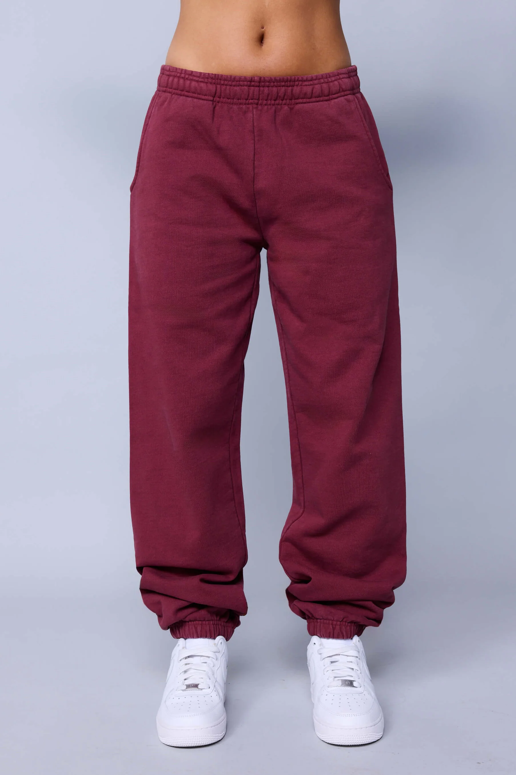 ME. Rose Sweatpant - Oxblood - Image 2