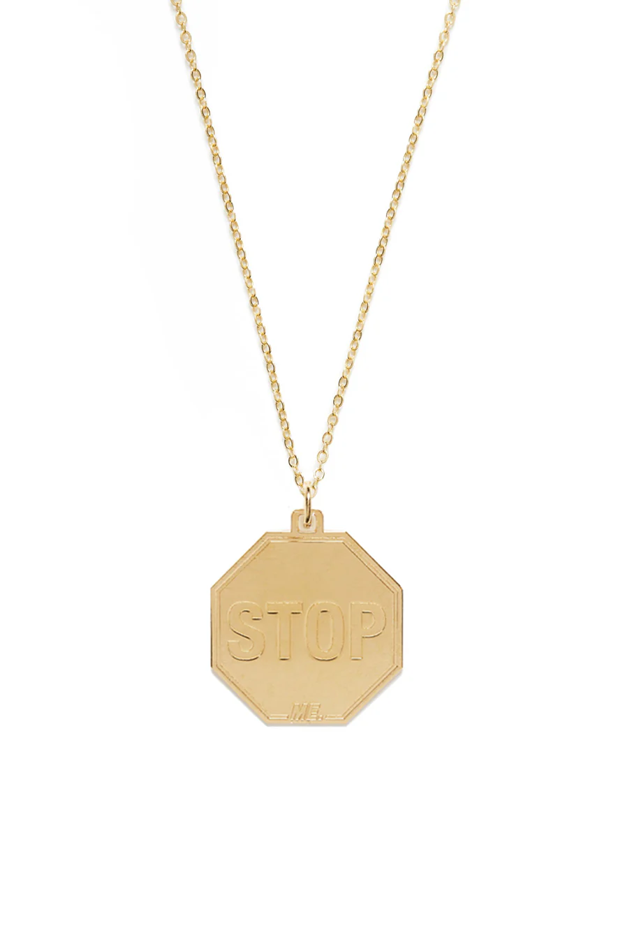 Stop In The Name of Love Necklace