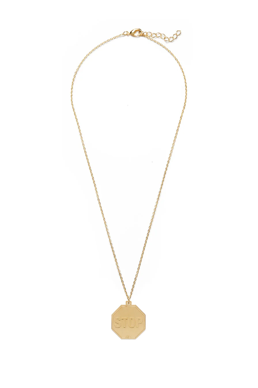 Stop In The Name of Love Necklace - Image 2